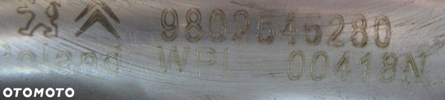 CITROEN C4 II GRAND PICASSO 1.6 THP LISTWA WTRYSKOWA WTRYSKI 9802545280 - 3