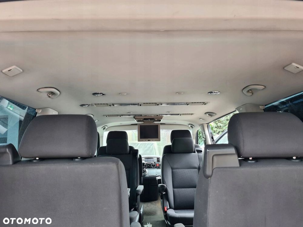 VW T5 MULTIVAN stolik szyny tapicerka wykładzina podsufitka ANTRACYT - 9