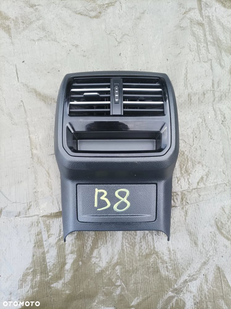 VW Passat B8 osłona tunelu tył ramka kratka nawiewu 3G0863916 - 1