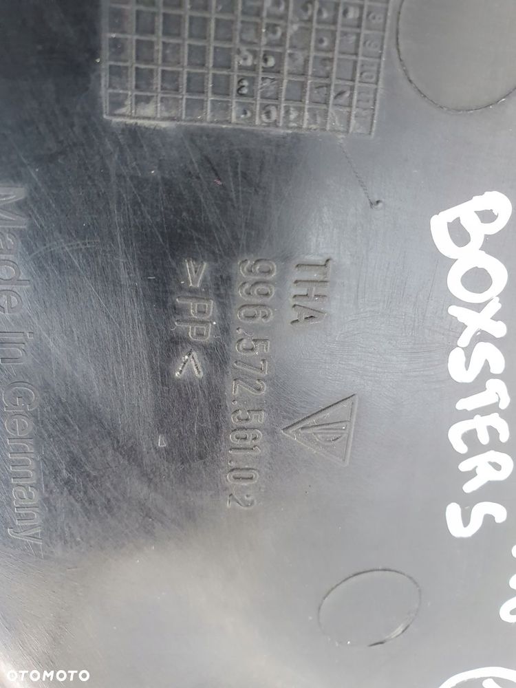Porsche Boxster 986 OSŁONA PODSZYBIA lewa przód - 4