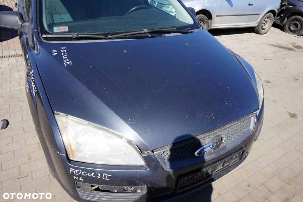 MASKA ZDERZAK BŁOTNIKI LAMPY FOCUS II MK2 H4  FORD 2004-2008 SZARY SEA GREY PRZÓD KOMPLETNY - 3