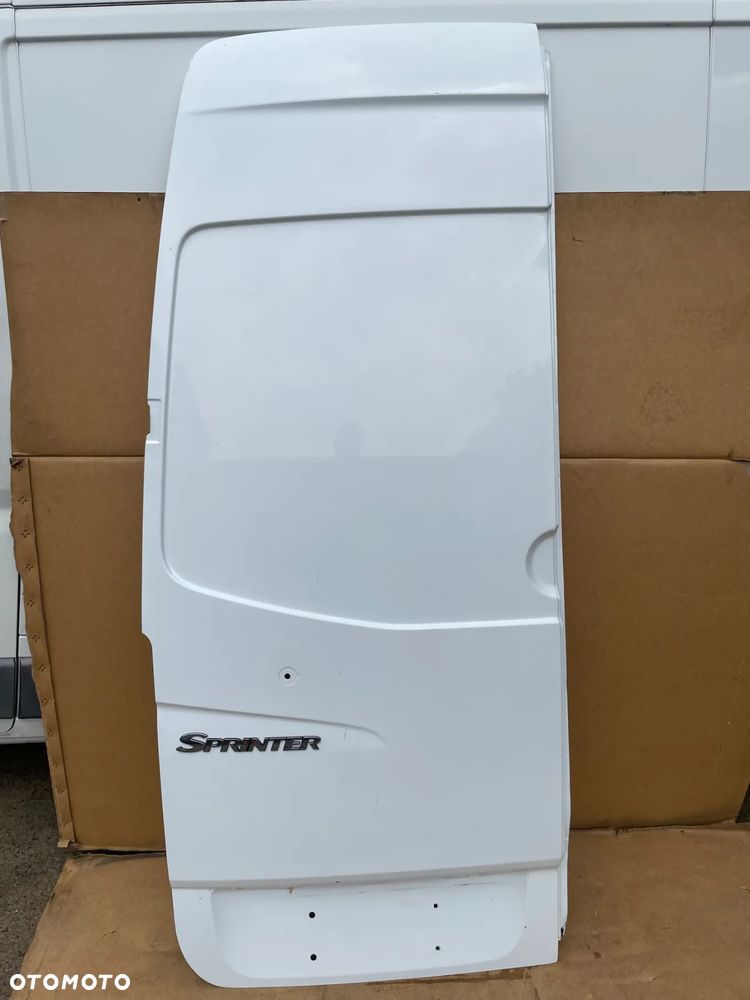 MERCEDES SPRINTER W906 906 LIFT PRZED LIFT ORYGINALNE DRZWI TYLNE LEWE WYSOKIE BIAŁE ŁADNE - 1