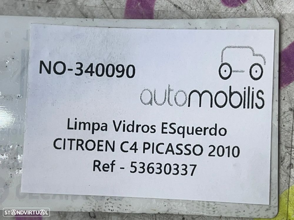 Limpa Vidros Esquerdo CITROËN C4 Grand Picasso I  Ref. 53630337 - NO. 340090 - 3