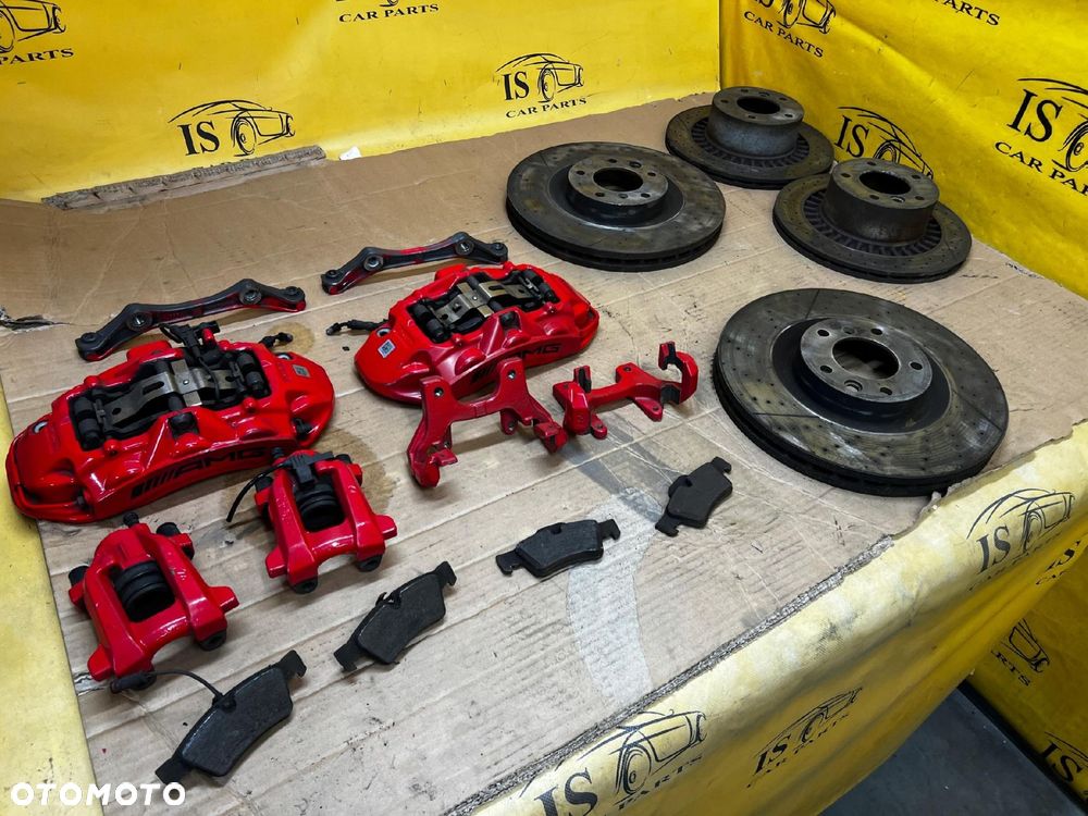 KPL HAMULCE TARCZE ZACISKI HAMULCOWE BREMBO MERCEDES G63 AMG W463 LIFT - 1