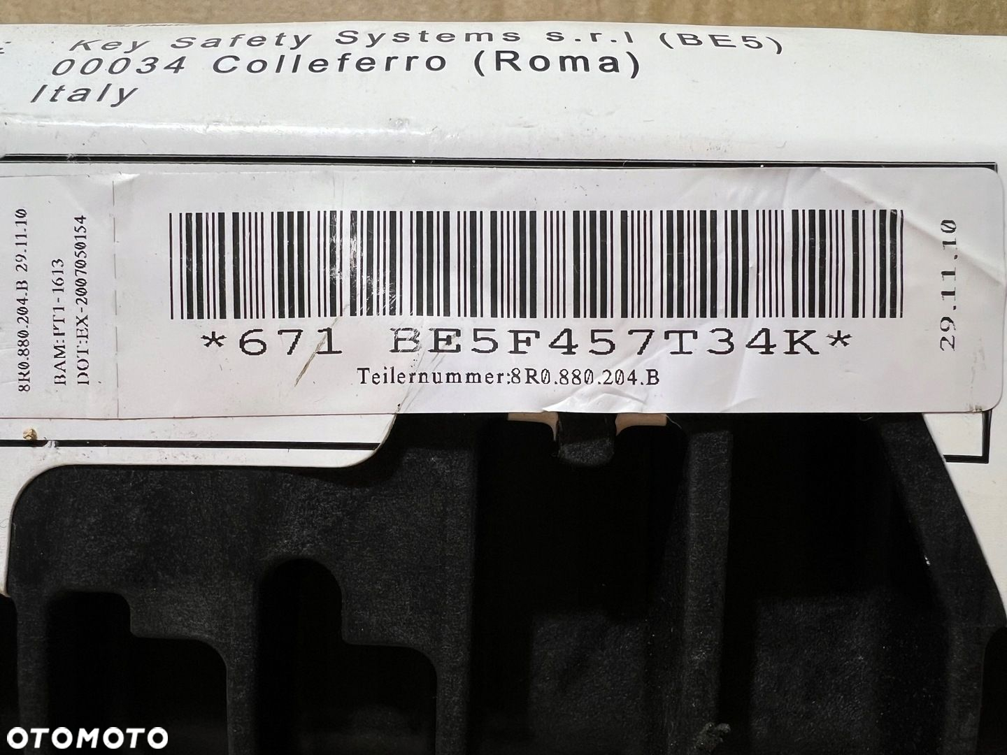 AUDI Q5 SQ5 8R AIRBAG PODUSZKA POWIETRZNA AIR BAG PASAŻERA 8R0880204B - 7