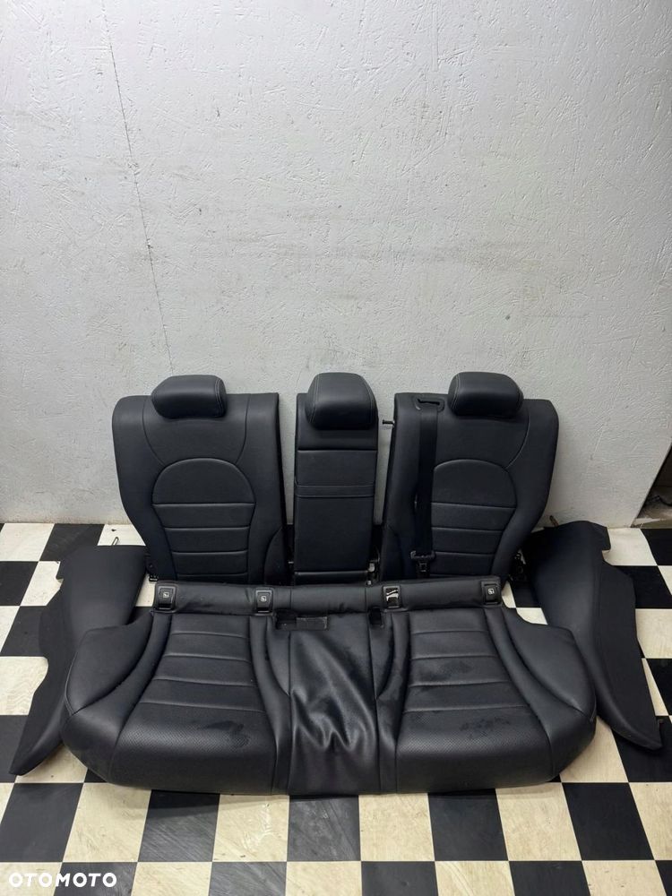 kanapa tył tylna mercedes c klasa w205 2014-2021 skóra - 1