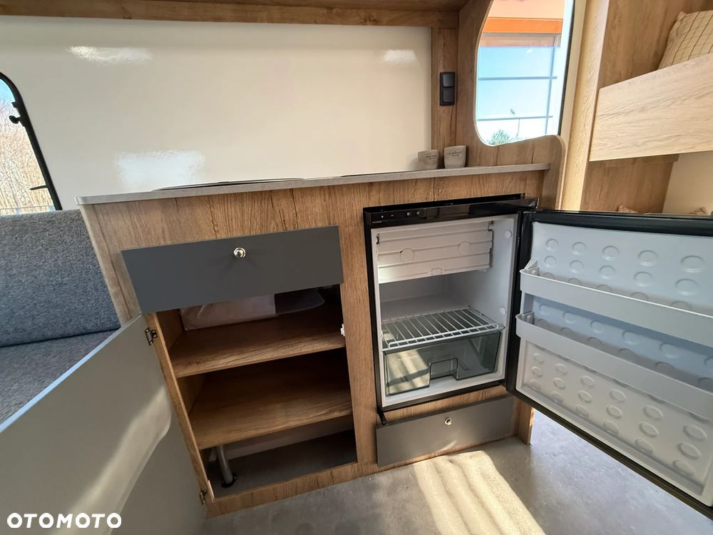 Niewiadów LAZUR przyczepa kempingowa NIEWIADÓWKA dla 4 osób z łazienką i WC 1000kg - 34