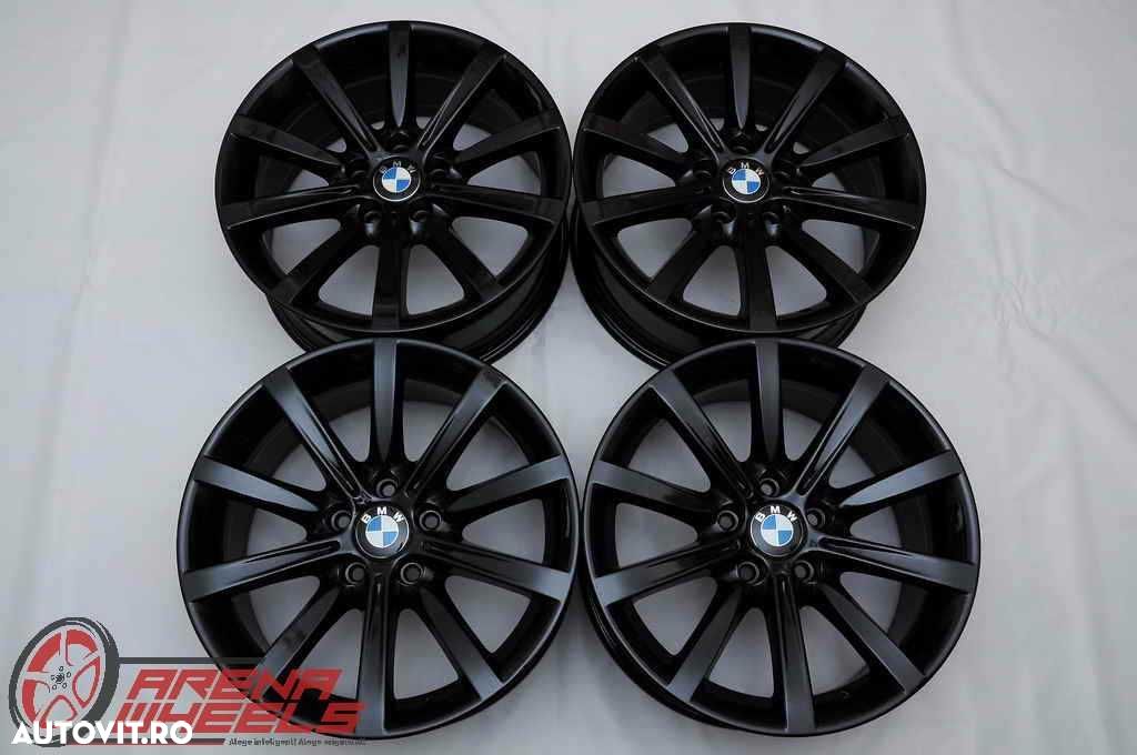 Jante Noi 18 inch Originale BMW Seria 5 F10 F11 F12 F13 F06 R18 Negru - 1