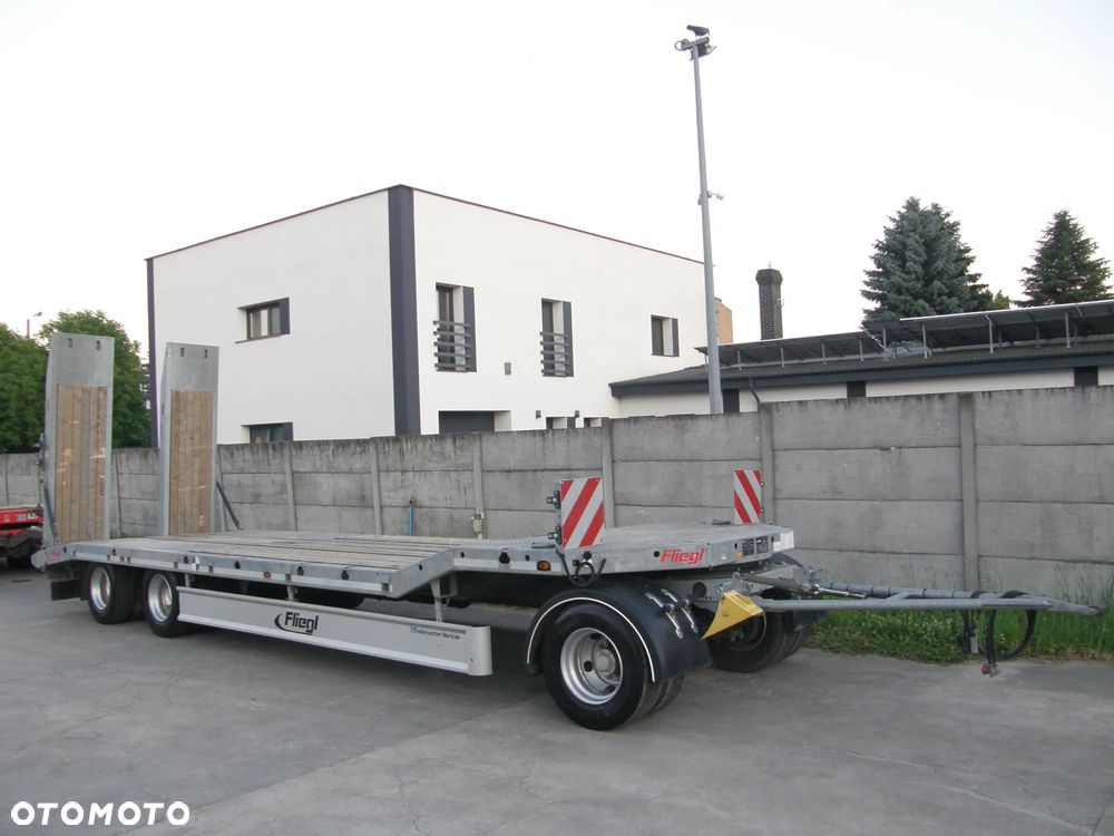 Fliegl DTS-S 300 2023rok ocynk 3 osiowa przyczepa niskopodwoziowa z Niemiec - 2