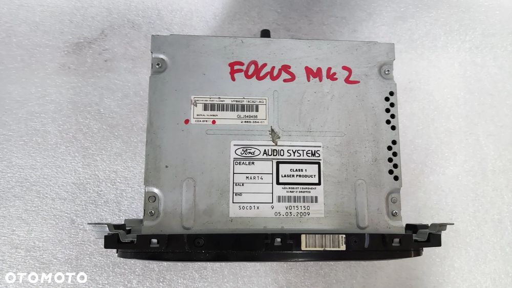 RADIO FABRYCZNE FORD FOCUS MK2 LIFT - 2