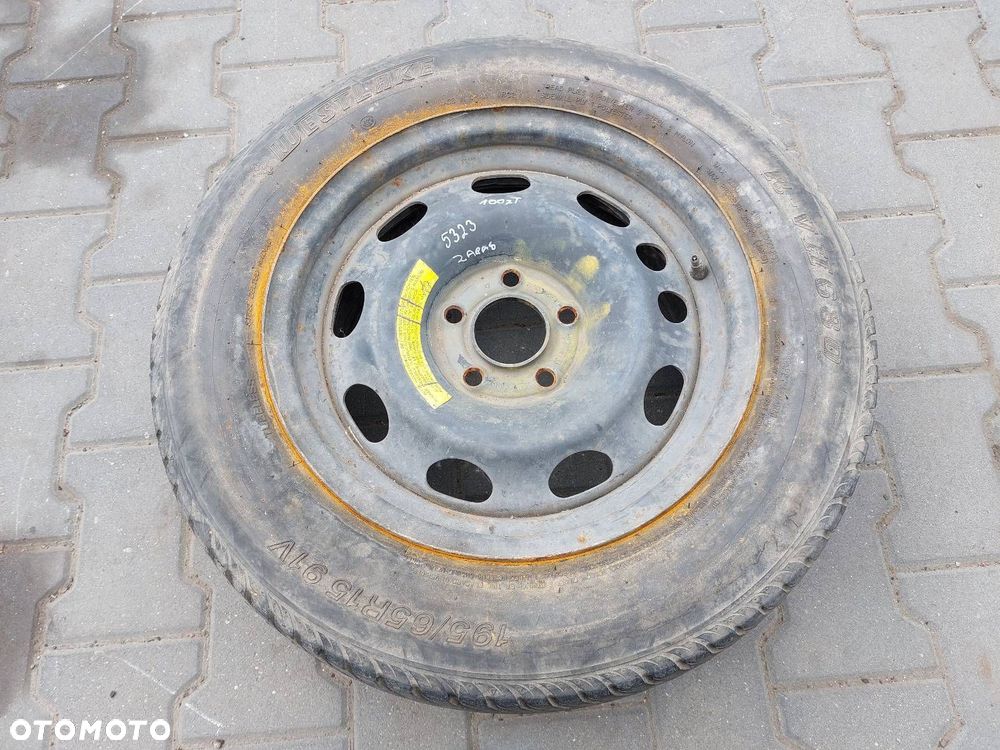 KOŁO FELGA OPONA ZAPAS 5x110 6,5Jx15 ET33 FI65,1 195/65R15 OPEL - 1