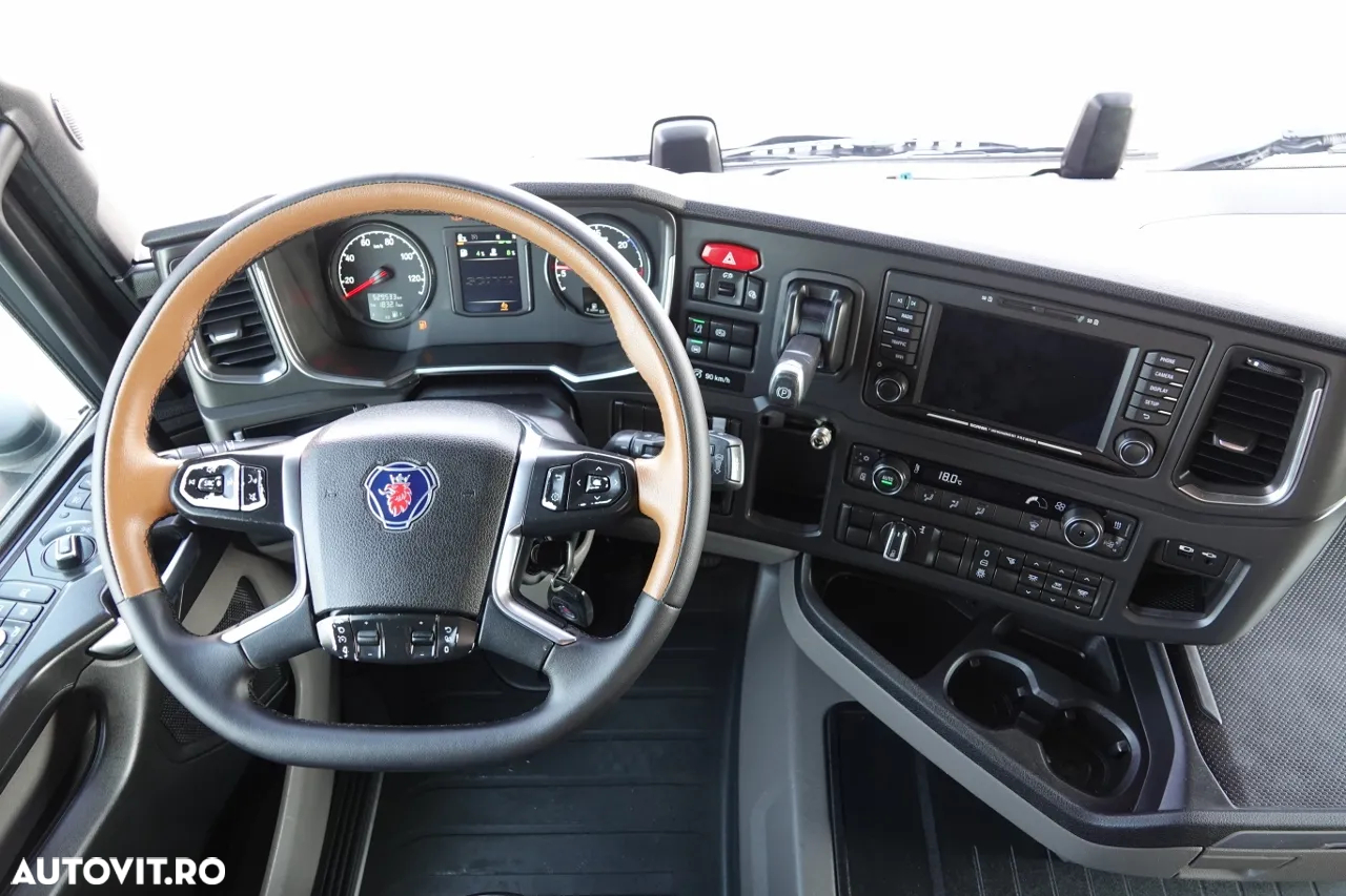 Scania R 450 / RETARDER / FULL AIRMATIC / HIDRAULIC pentru basculare + circuit dublu / 2019 / IMPORTAT / DUPĂ CONTRACTUL DE SERVICE GOLDEN - 28