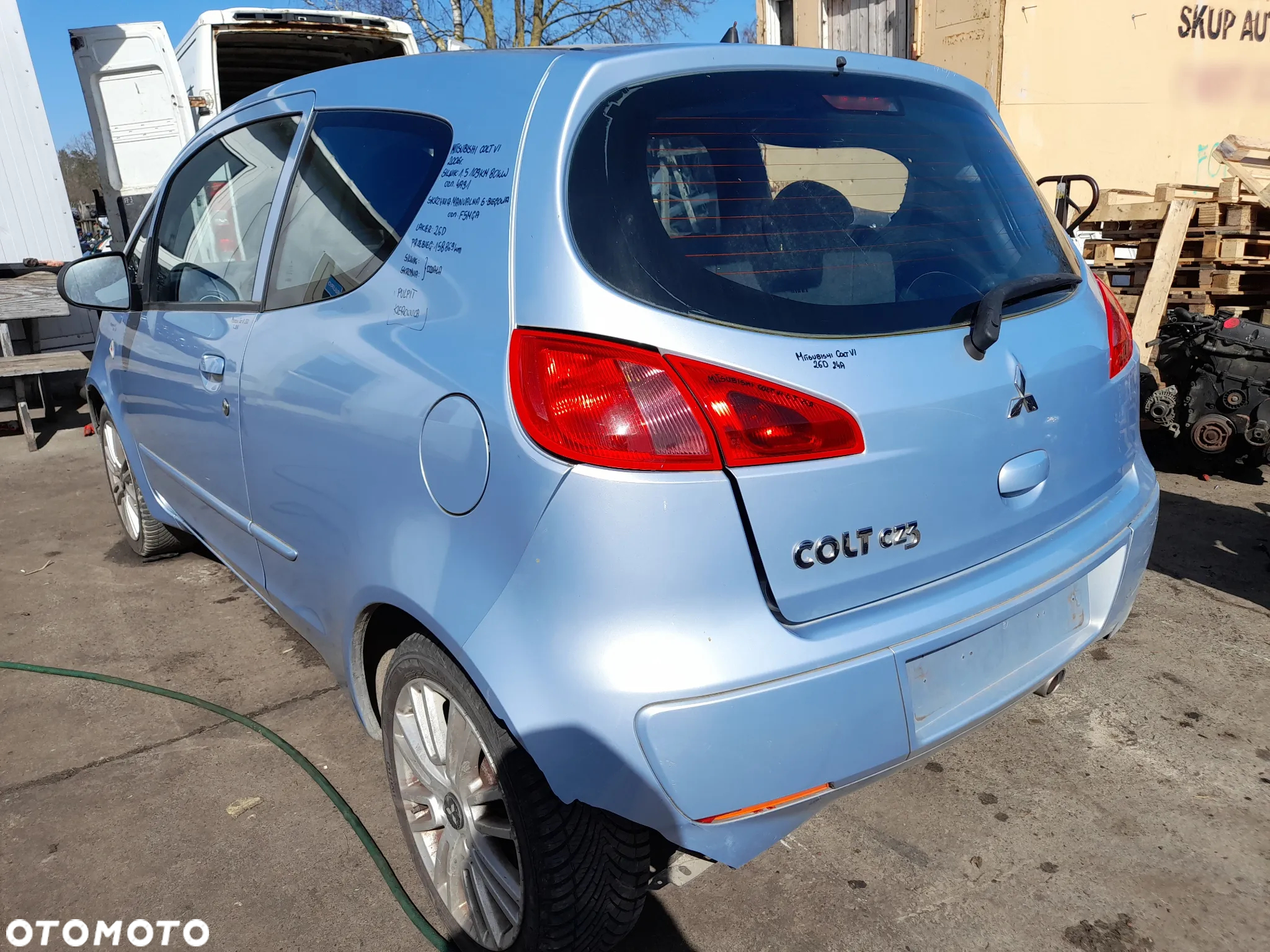 MITSUBISHI COLT VI KLAPA BAGAŻNIKA 26D - 13