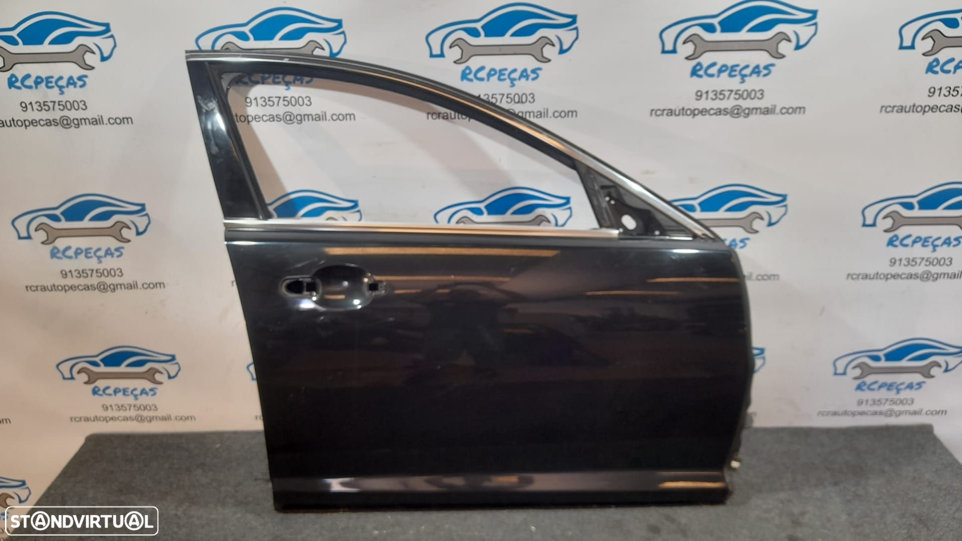 PORTA PORTAS FRENTE FRONTAL DIREITA JAGUAR XF I 1 MK1 X250 8X23F20124AB FECHO ELEVADOR MOTOR PUXADOR VIDRO RETROVISOR RETROVISORES - 1