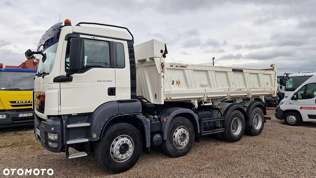 Volvo Fmx 410 8x4 Kiper Hydroburta Wywrot Nowe Opony - 5