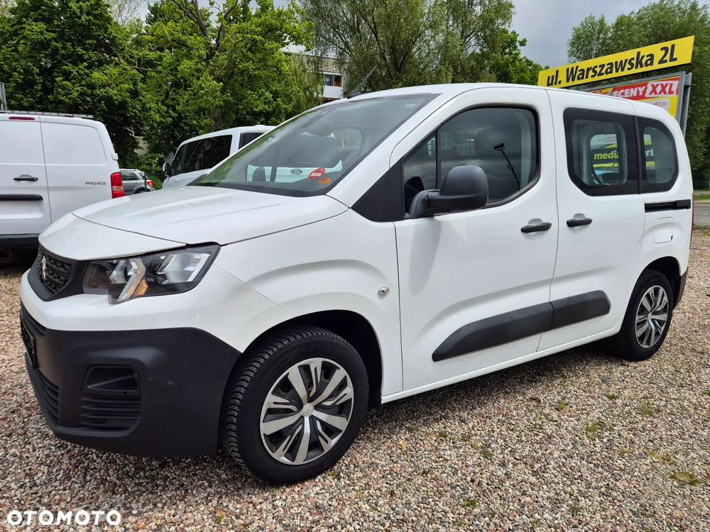 Peugeot Partner }{ Automat }{ 130KM }{ FV VAT }{ 2x drzwi przesuwne } - 5