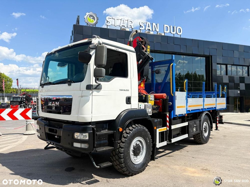 MAN TGM 18.250 4x4 PALFINGER PK 27001 HDS Żuraw Crane Kran - 10