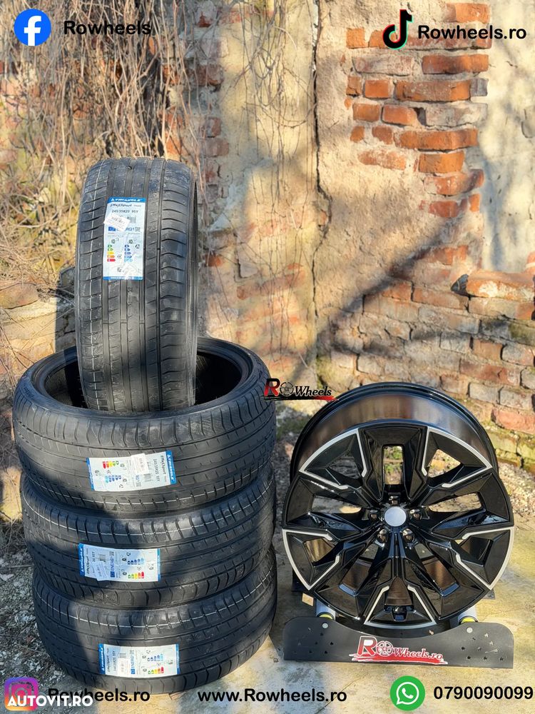 Jante BMW R21 Model M BMW G30 G31 G11 G12 G05 G06 G04 X3 X4 X5 X6 X7 Roti BMW 21 G60 G70 anvelope vara/iarna inclus - 3