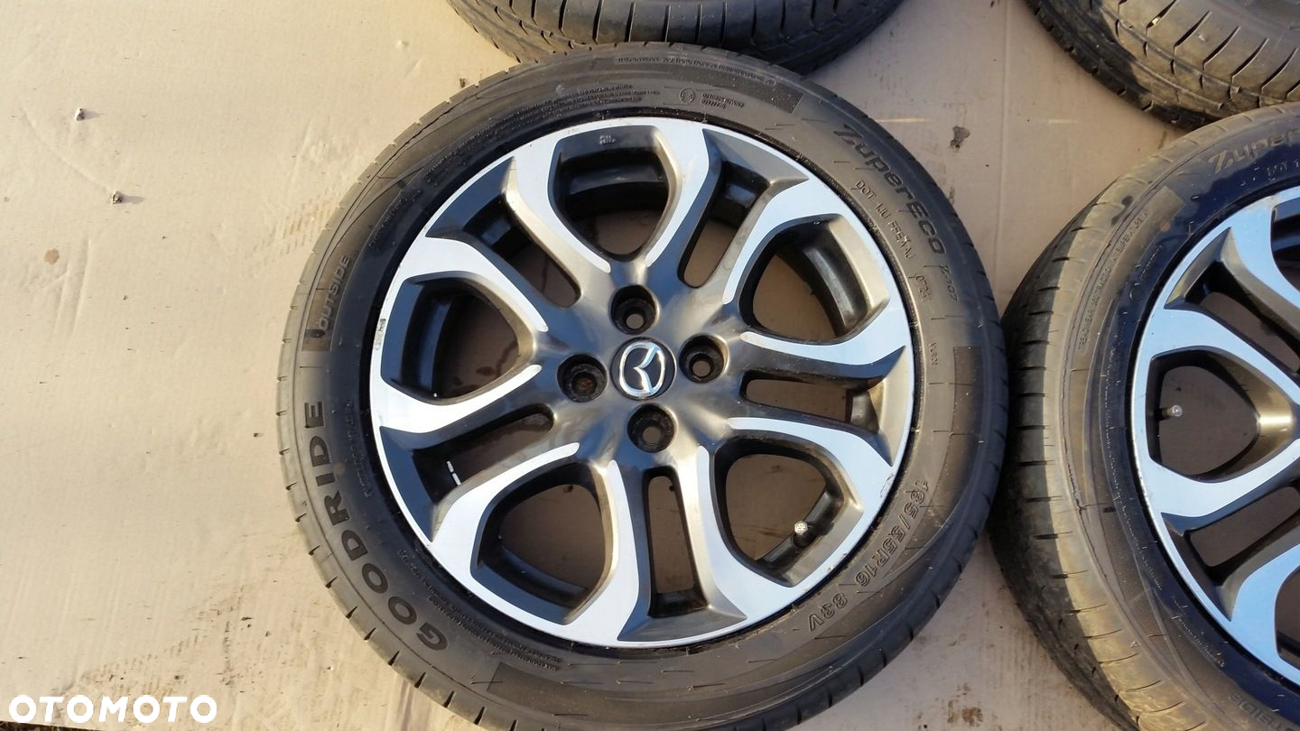 Felgi aluminiowe Mazda OE 9965405560 5.5" x 16" 4x100 ET 40 Z OPONAMI - 3