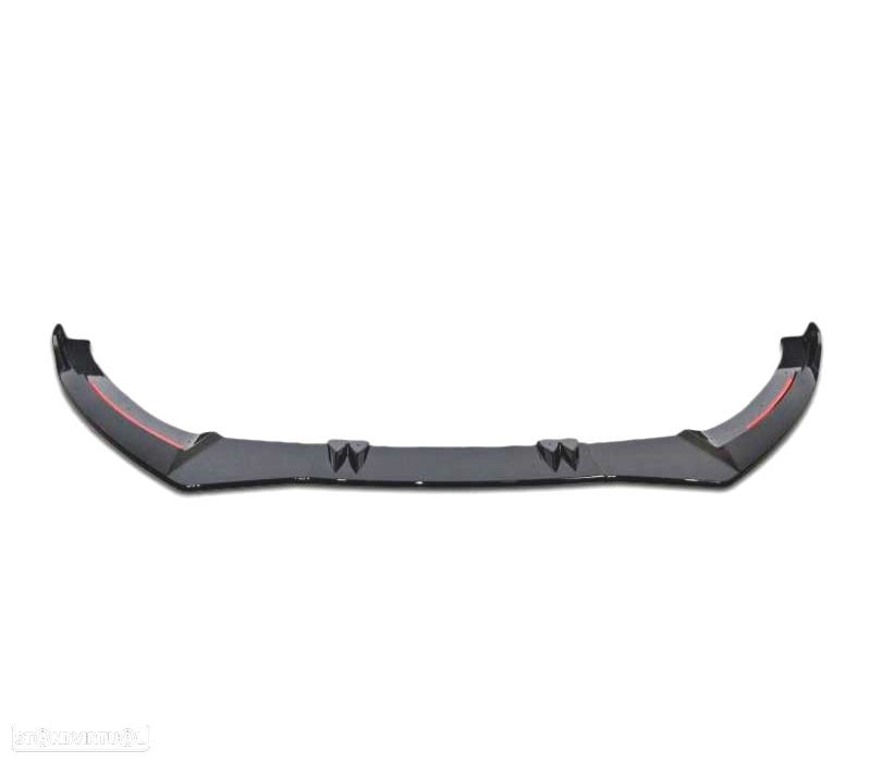 SPOILER LIP DIANTEIRO AUDI TT 8J 06-14 PRETO - 1