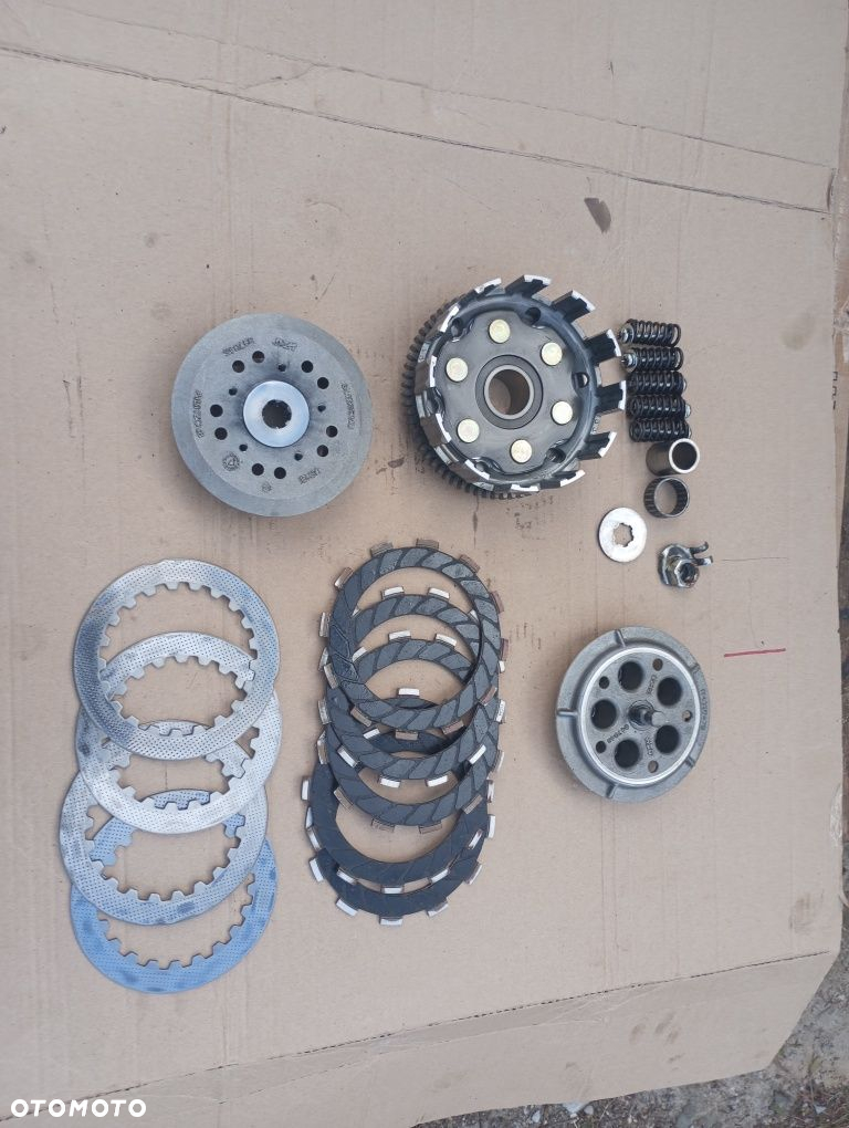 Sprzęgło kosz sprzęgłowy silnika Aprilia RX 125 SX Derbi sendra xsm A4 - 8