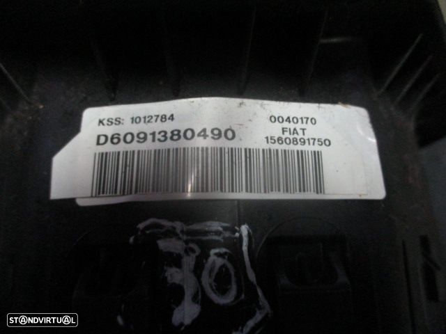 Kit Airbags 615847500B 61554937B 50508413 53284388 34056654  01560832690  6091380490 1560891750  00505162320  34054468D ALFA ROMEO MITO FASE 1 2019 1.3JTD 90CV 3P PRETO PRETO  DANIFICADO - 23