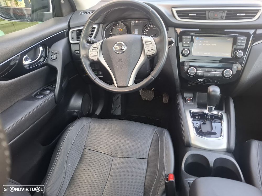 Nissan Qashqai 1.6 dCi Tekna Premium 17 Pele S P.Preta Xtronic - 10