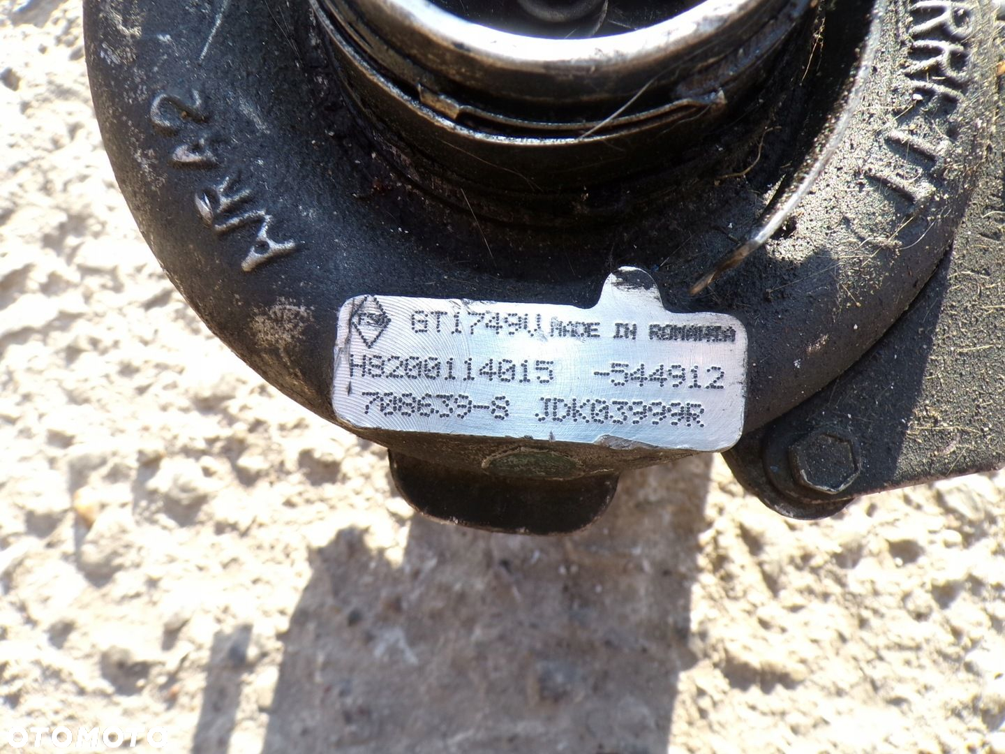 TURBOSPRĘŻARKA RENAULT LAGUNA II 1.9 DCI H8200114015 - 3