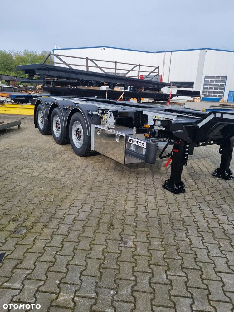 WEB Trailer Web-Trailer Containerchassis Gooseneck - 17