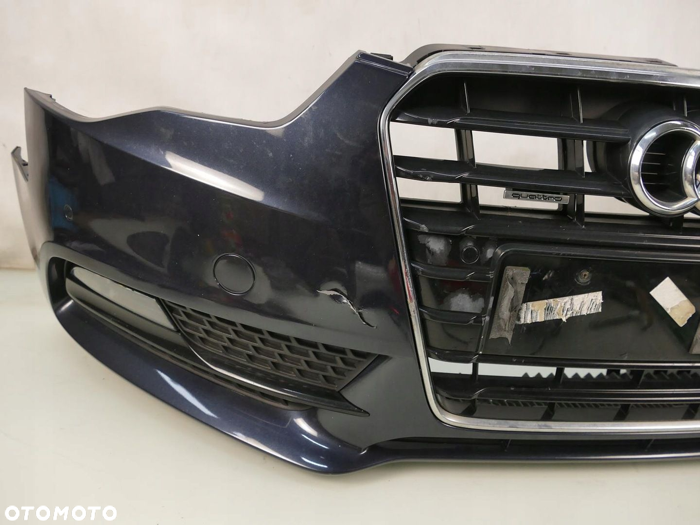 AUDI A5 8T LIFT SPORTBACK ZDERZAK PDC HALOGEN PRZÓD PRZEDNI LX5R - 5