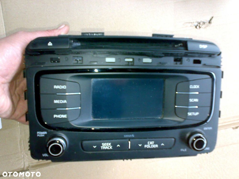 kia sorento iii 2015 2018 fabryczne radio usa orginał 96180-c6000 - 1