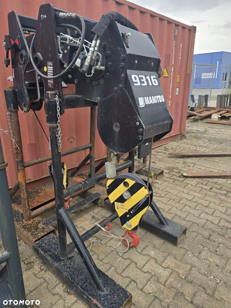 Wciągarka Manitou 5 ton, rok 2020,2018,2012,2007 - 2