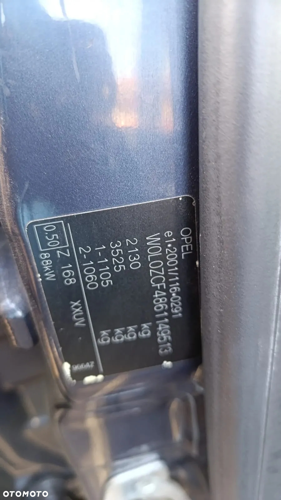 34260 opel signum silnik 1.9 CDTI Z19DT 120 km na części skrzynia M32 sprawna lakier Z168 - 12