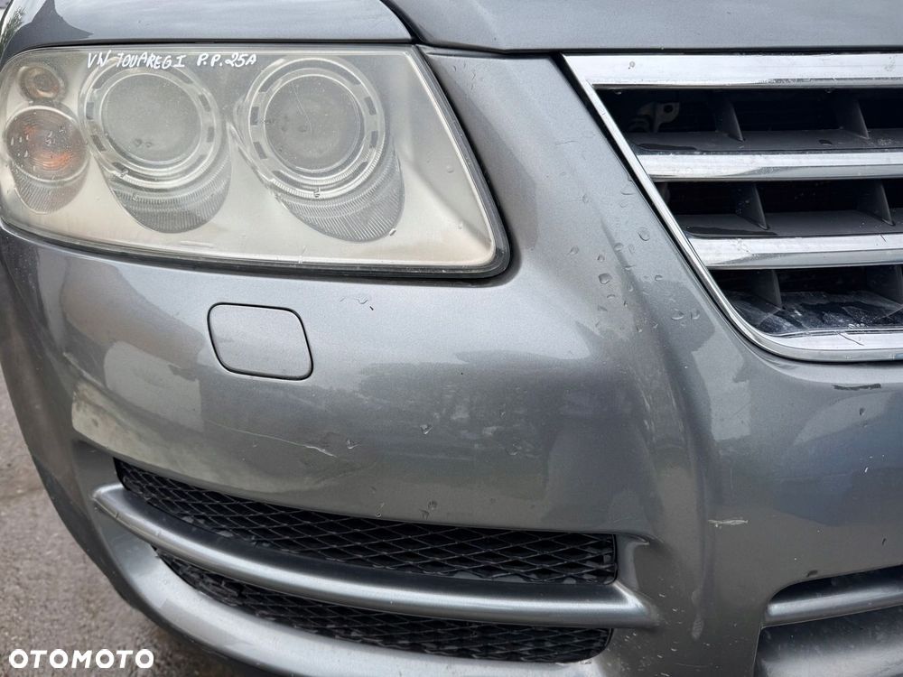 VW TOUAREG I ZDERZAK PRZÓD PRZEDNI LD7Z - 5