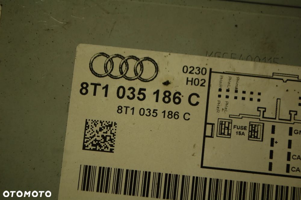 RADIO AUDI CONCERT 8T1035186C AUDI A4 B8 A5 - 3
