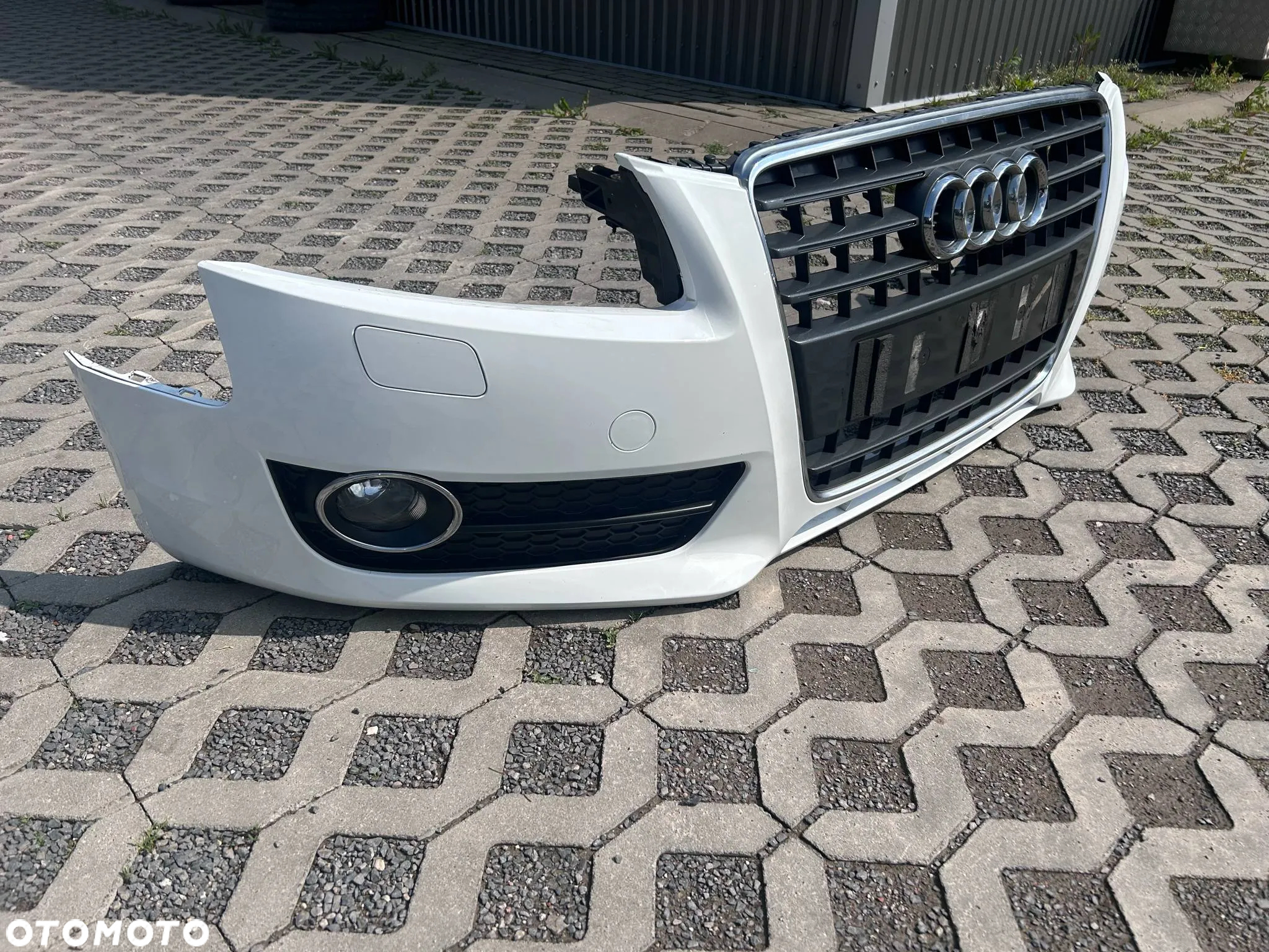 AUDI A5 8T0 8T ZDERZAK PRZÓD PRZEDNI LY9C ŁADNY Kompletny 8T0807437K 07-11 - 6