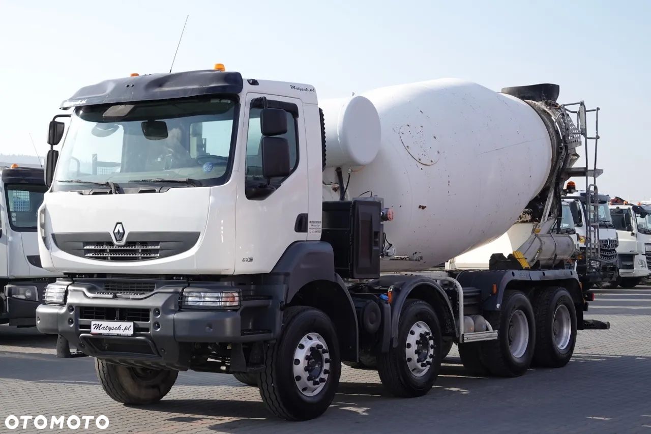 Renault KERAX 410 / 8X4 / BETONOMIESZARKA / GRUSZKA CIFA / 9 m3 / SPROWADZONA - 1