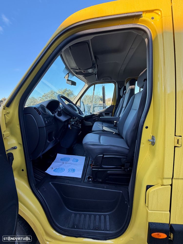 Renault MASTER T35 2.3 DCI L3 CABINE DUPLA 7 LUGARES E CAIXA - 17
