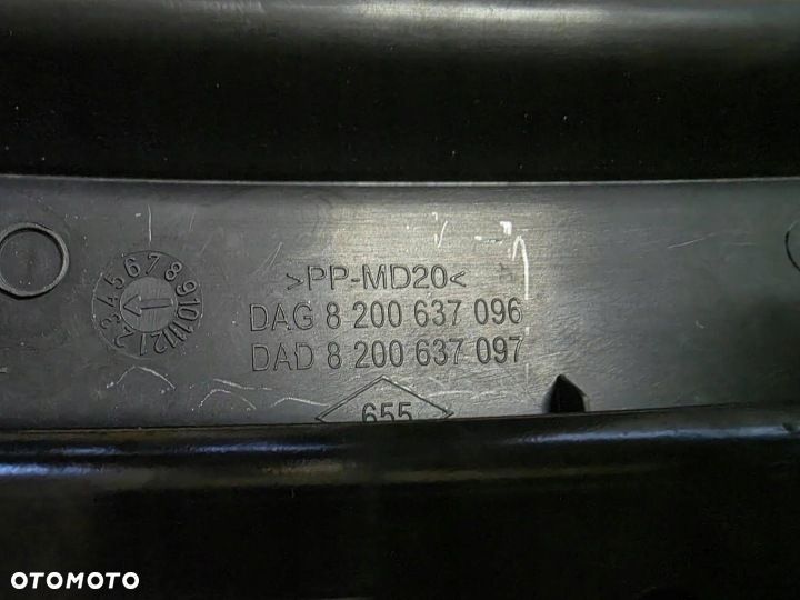 PODSZYBIE KRATKA PRZÓD RENAULT WIND OE 8200637096 - 7