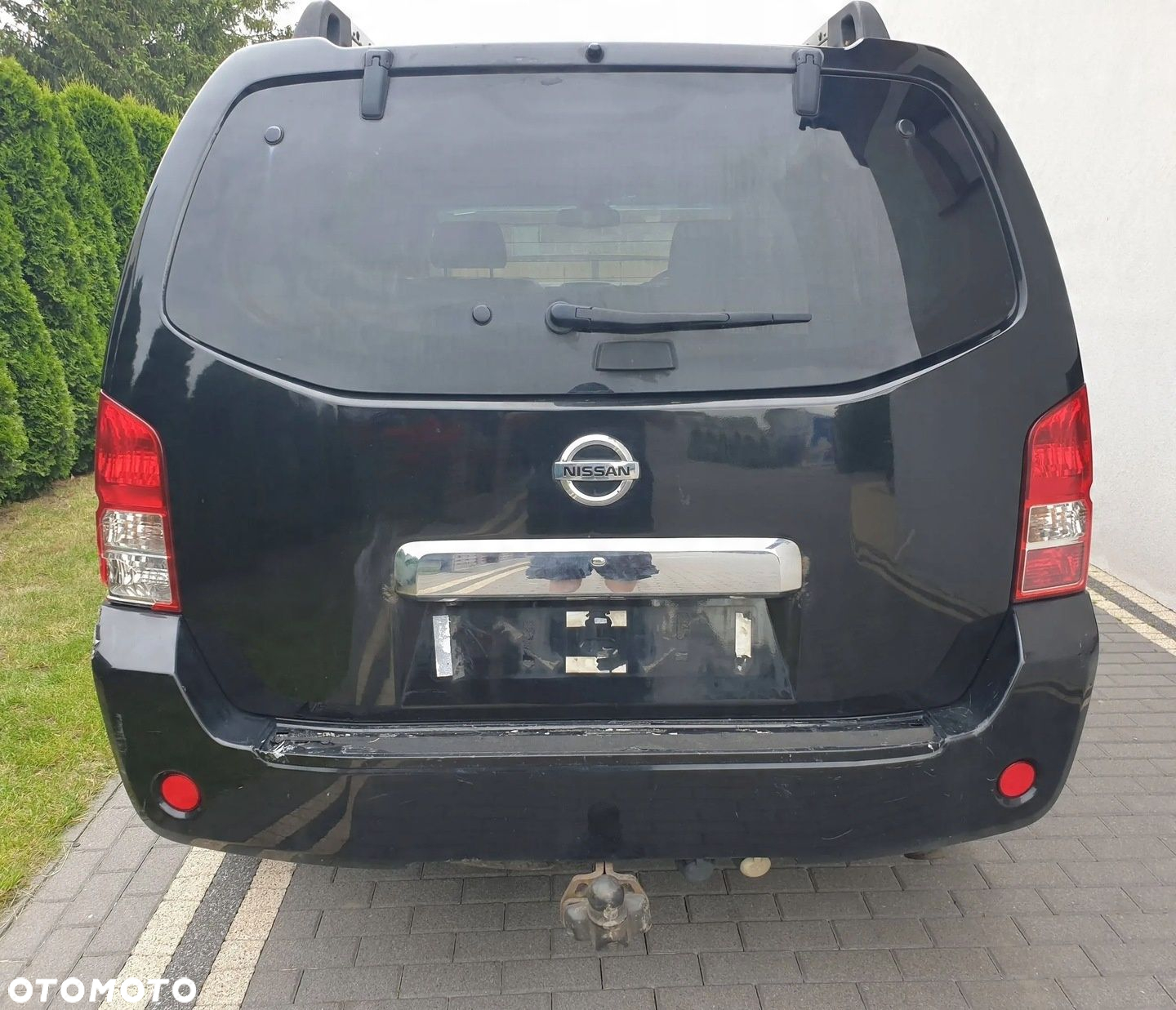 NISSAN PATHFINDER R51 SZYBA KLAPA BAGAŻNIKA GN0 - 2