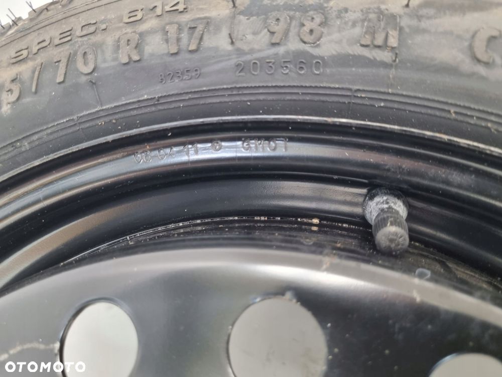 KOŁO DOJAZDOWE Opel Insignia A 125/70 R17 5x120 17X4.00B IS41 dojazdówka - 4