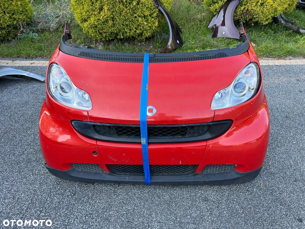 PRZÓD KOMPLETNY ZDERZAK PAS MASKA REFLEKTOR SMART FORTWO II - 1