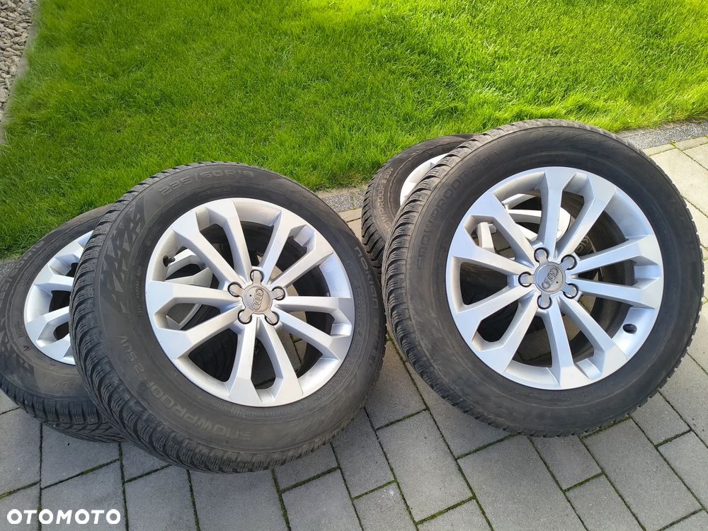 Koła Audi Q5 18 cali - komplet - felgi + opony zimowe 235/60/R18 - 16