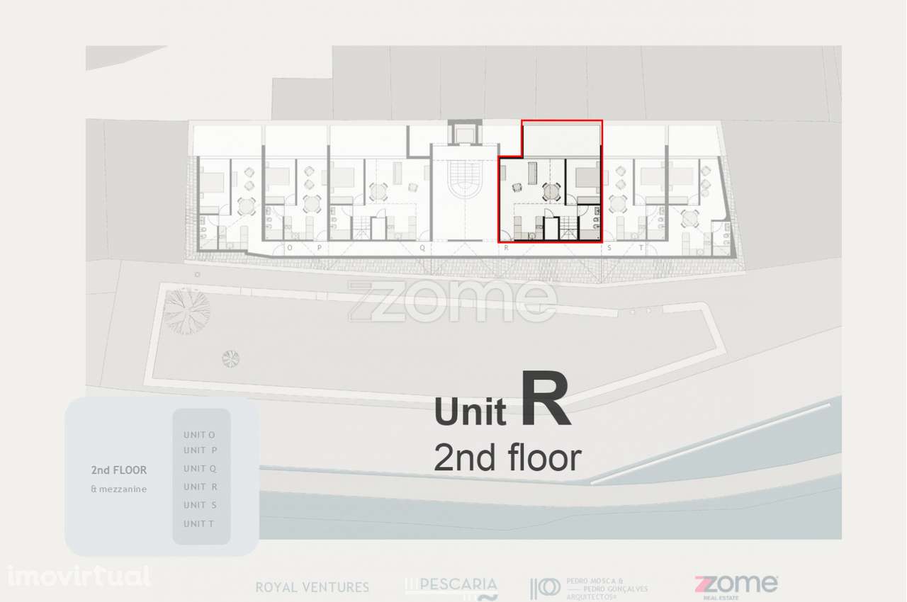 Apartamento T1 duplex novo terraço garagem Vila Nova Gaia (Fração R... - Grande imagem: 4/18