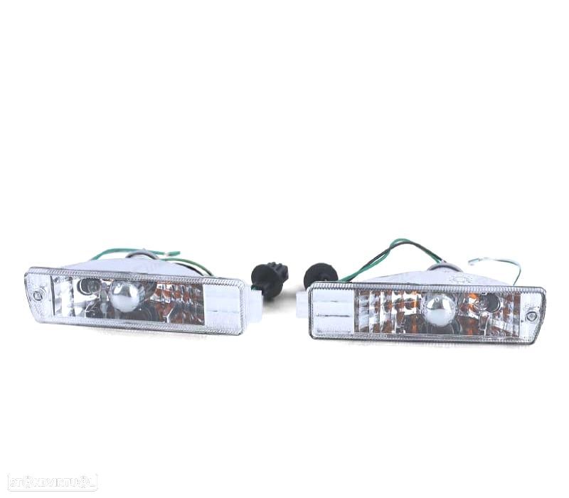 PISCAS FRONTAIS VOLKSWAGEN VW GOLF 2 84-91 CROMADO - 2