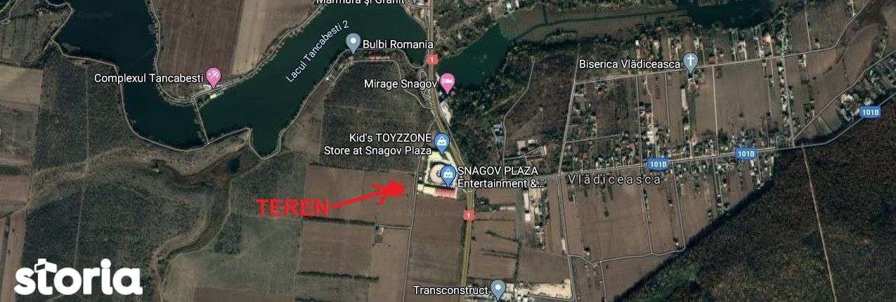 Snagov Plaza, 480 mp.Orice variante imobilare/asociere/inchiriere. - Imagine principală: 4/5