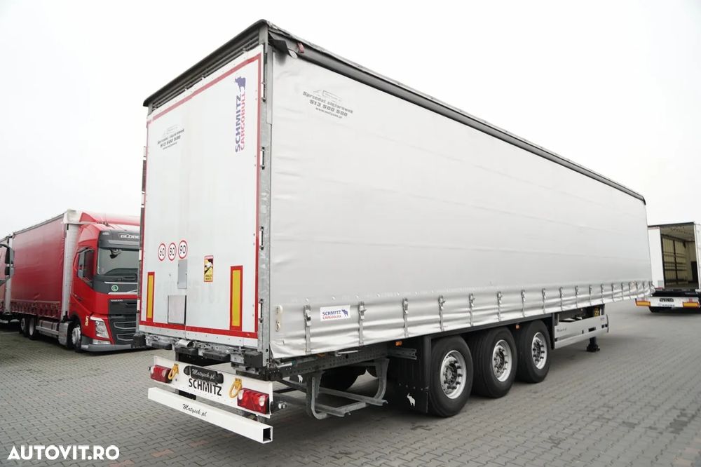 Schmitz Cargobull CORTINĂ / STANDARD / ACOPERIȘ RIDICAT / PUNȚĂ RIDICATĂ / - 6