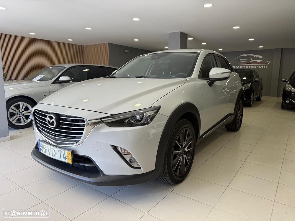 Mazda CX-3 1.5 Sky.Excellence HT Leather White Navi - 1