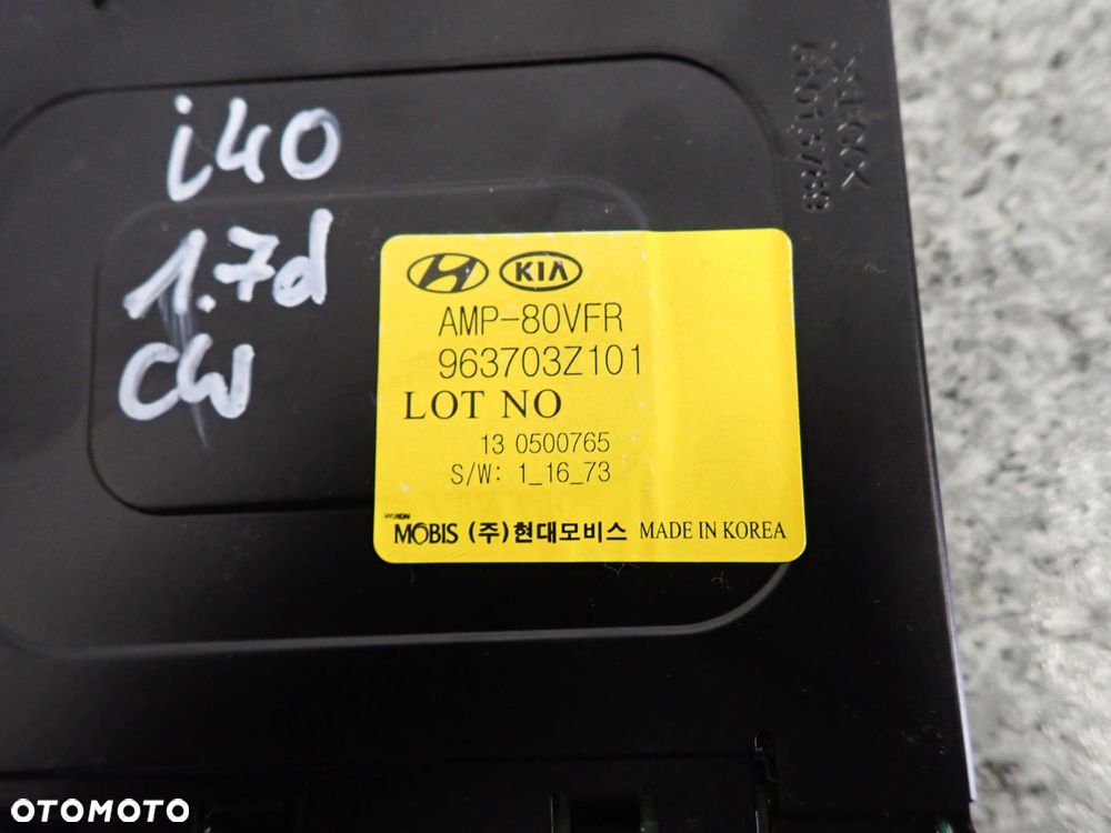 HYUNDAI i40 11-18 WZMACNIACZ RADIA - 4