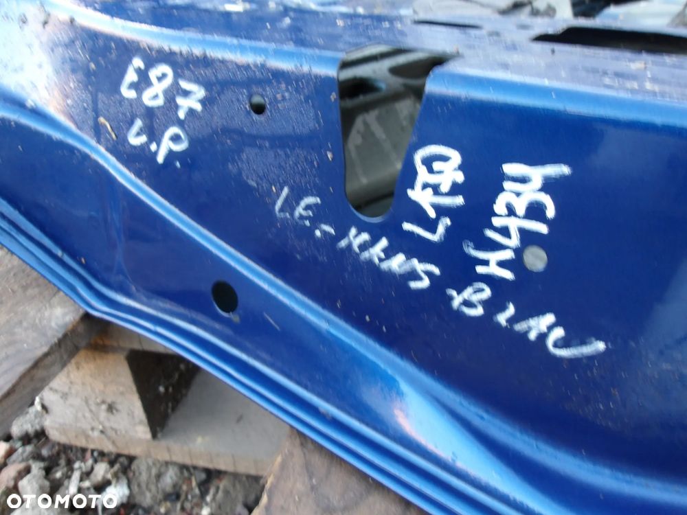 DRZWI LEWE PRZÓD PRZEDNIE BMW E87 LEMANS BLAU W434 F-VAT - 11